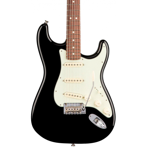 Электрогитара Fender AM PRO STRAT RW BK #1 - фото 1