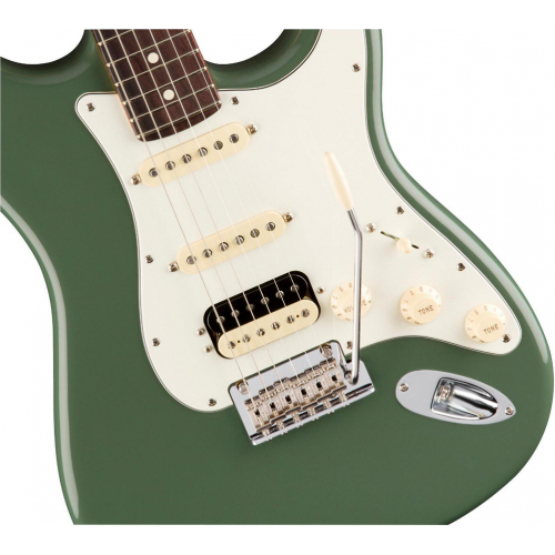 Электрогитара Fender AM PRO STRAT HSS SHAW RW ATO #7 - фото 7