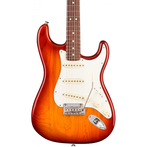Электрогитара Fender AM PRO STRAT RW SSB (ASH) #1 - фото 1