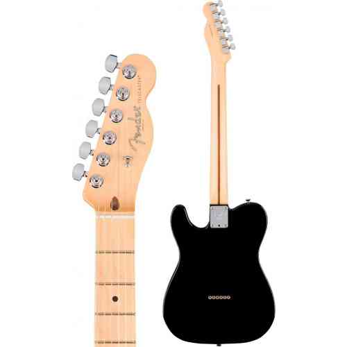 Электрогитара Fender AM PRO TELE MN BK #4 - фото 4