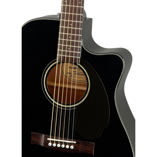 Электроакустическая гитара Fender CC-60SCE BLK #6 - фото 6