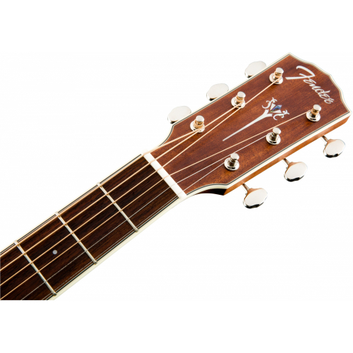 Акустическая гитара Fender PM-3 TRIPLE-0 ALL MAH NE NAT #3 - фото 3