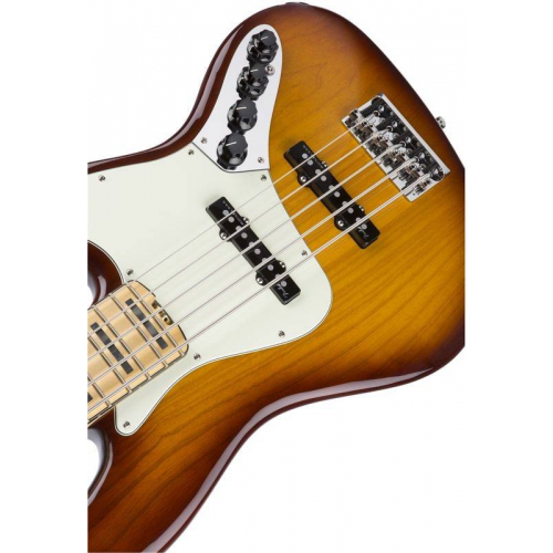 Бас-гитара Fender American Elite Jazz Bass® V Ash, Maple Fingerboard Tobacco Sunburst #3 - фото 3