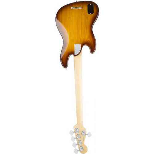 Бас-гитара Fender American Elite Jazz Bass® V Ash, Maple Fingerboard Tobacco Sunburst #7 - фото 7