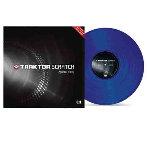 Виниловый проигрыватель Native Instruments Traktor Scratch Pro Control Vinyl BLUE MK2 #2 - фото 2
