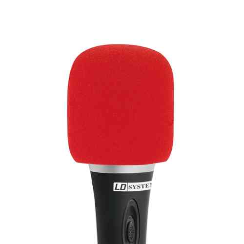 Ветрозащита для микрофона Adam Hall LD Systems D 913 RED #1 - фото 1