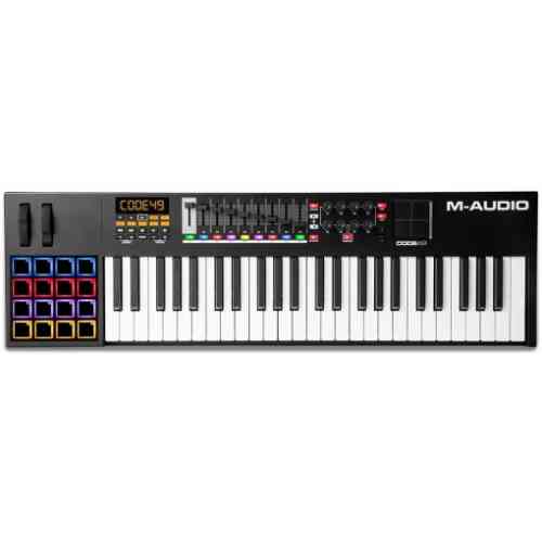 MIDI клавиатура M-Audio Code 49 USB Midi Black #1 - фото 1