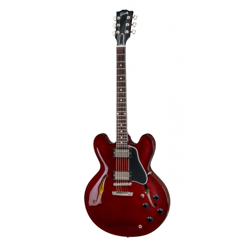 Электрогитара Gibson 2018 Memphis Es-335 Dot Wine Red #1 - фото 1