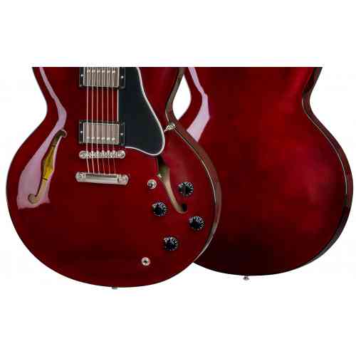 Электрогитара Gibson 2018 Memphis Es-335 Dot Wine Red #2 - фото 2