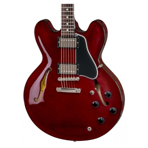 Электрогитара Gibson 2018 Memphis Es-335 Dot Wine Red #4 - фото 4