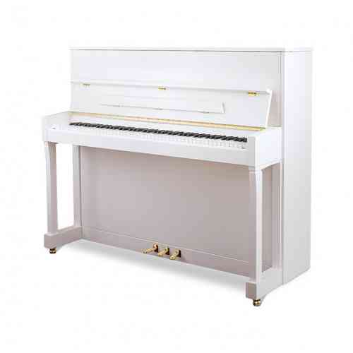 Акустическое пианино Petrof Higher P 122 H1 White #1 - фото 1