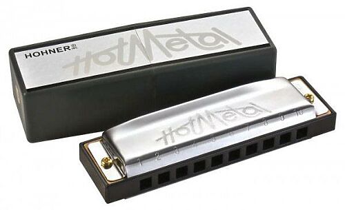 Диатоническая губная гармошка Hohner Hot Metal C (M57201X) #3 - фото 3