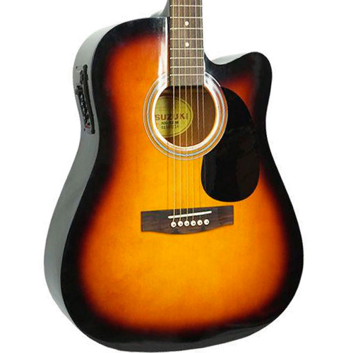 Акустическая гитара Suzuki SSG-6C SB #1 - фото 1