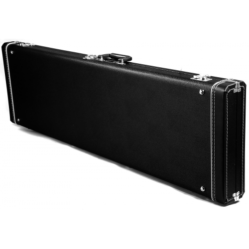 Кейс для электрогитары Fender G&G Standard Mustang/Jag-Stang/Cyclone Hardshell Case Black with Black Acrylic Interior #1 - фото 1