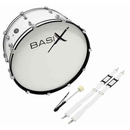 Бас барабан Basix Marching Bass Drum 26x10 #1 - фото 1