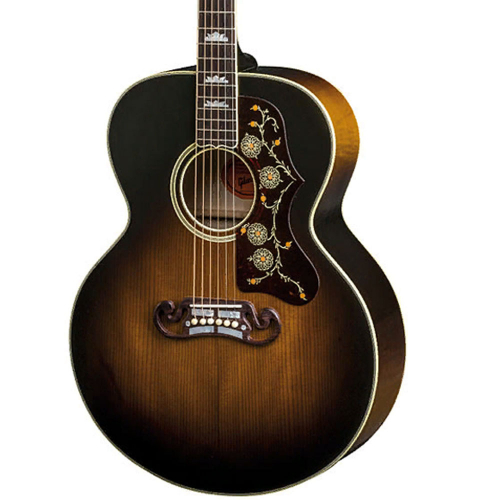 Электроакустическая гитара Gibson 2018 SJ-200 Vintage Sunburst #1 - фото 1