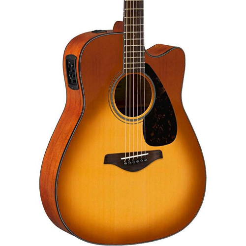 Электроакустическая гитара Yamaha FGX800C SB #1 - фото 1