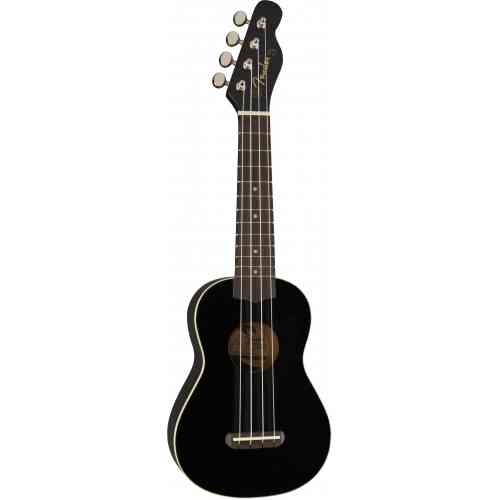 Акустическое укулеле Fender UKULELE VENICE BLACK #1 - фото 1