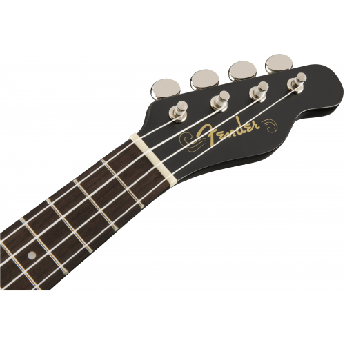 Акустическое укулеле Fender UKULELE VENICE BLACK #4 - фото 4