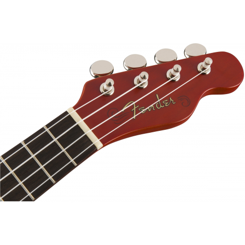 Акустическое укулеле Fender UKULELE VENICE CHERRY #4 - фото 4