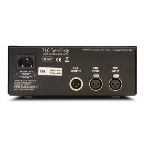 Микрофонный предусилитель Universal Audio 710 Twin-Finity #2 - фото 2