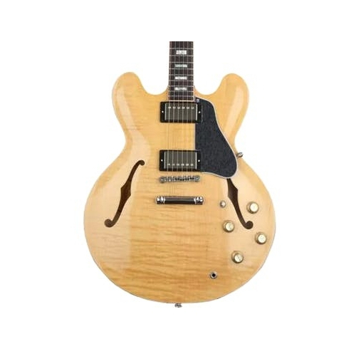 Электрогитара Gibson 2018 MEMPHIS ES-335 FIGURED DARK VINTAGE NATURAL #3 - фото 3
