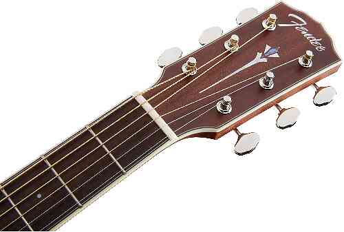 Акустическая гитара Fender PM-1 Dreadnought All Mahogany with Case Natural OV  #4 - фото 4