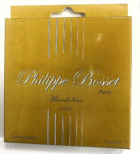 Струны для мандолины Philippe Bosset Mandoline Light 10-38  #1 - фото 1
