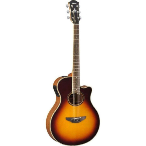 Электроакустическая гитара Yamaha APX700II BROWN SUNBURST #2 - фото 2