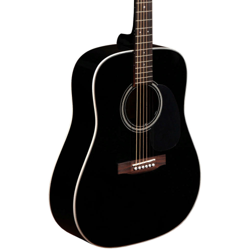 Акустическая гитара Sigma DM-1ST-BK+ #1 - фото 1