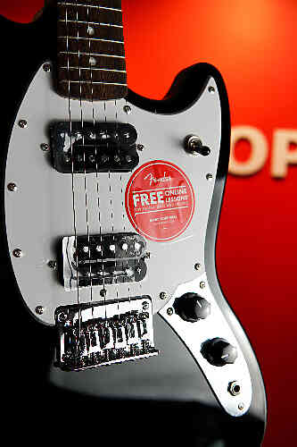Электрогитара Fender SQUIER BULLET MUSTANG HH BLK #11 - фото 11