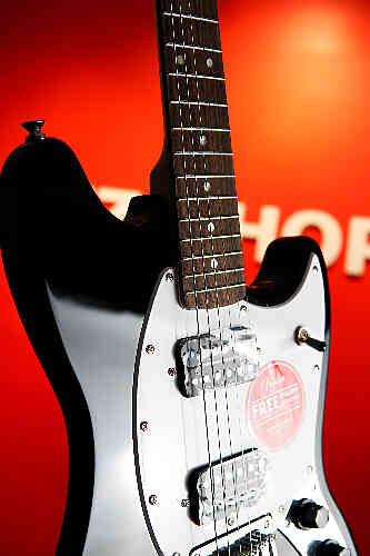 Электрогитара Fender SQUIER BULLET MUSTANG HH BLK #12 - фото 12