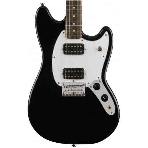 Электрогитара Fender SQUIER BULLET MUSTANG HH BLK #1 - фото 1