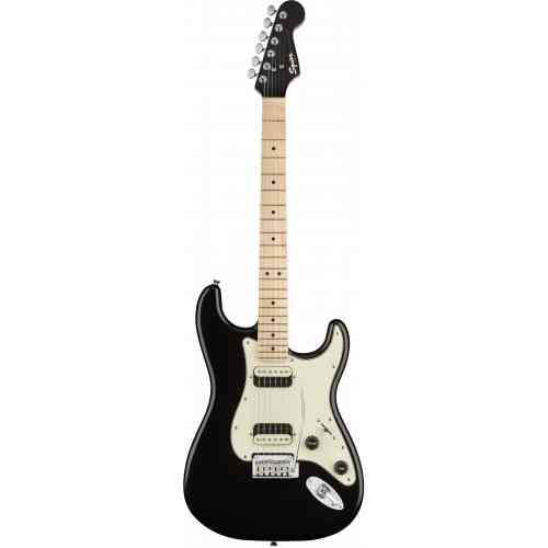 Электрогитара Fender Squier Contemporary Stratocaster HH Maple Fingerboard Black Metallic #3 - фото 3