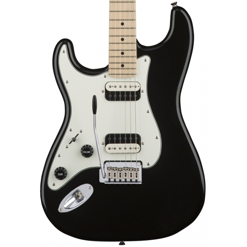 Электрогитара Fender Squier Contemporary Stratocaster HH Left-Handed Maple Fingerboard Black Metallic #1 - фото 1