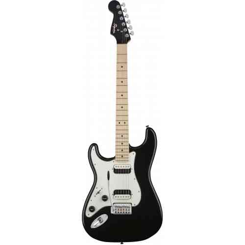 Электрогитара Fender Squier Contemporary Stratocaster HH Left-Handed Maple Fingerboard Black Metallic #2 - фото 2