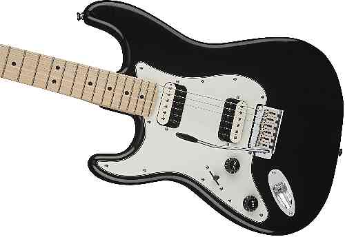 Электрогитара Fender Squier Contemporary Stratocaster HH Left-Handed Maple Fingerboard Black Metallic #5 - фото 5