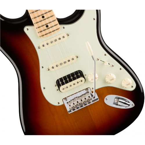 Электрогитара Fender AM PRO Strat HSS Shaw MN 3TS #4 - фото 4