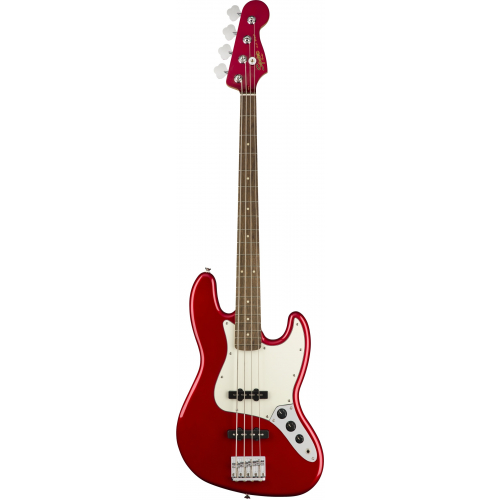 Бас-гитара Fender Squier Contemporary Jazz Bass®, Laurel Fingerboard Dark Metallic Red #3 - фото 3