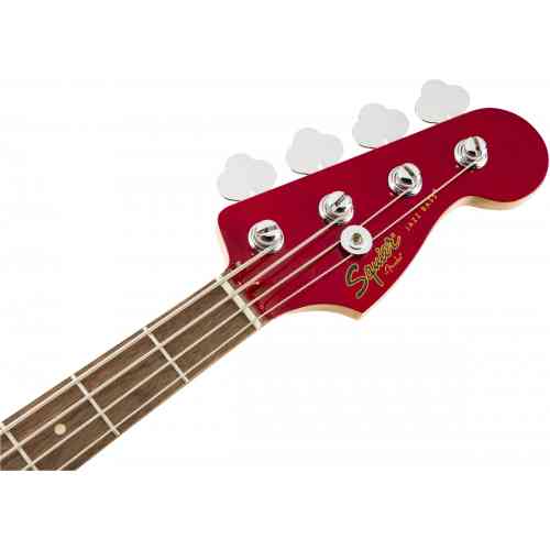 Бас-гитара Fender Squier Contemporary Jazz Bass®, Laurel Fingerboard Dark Metallic Red #5 - фото 5