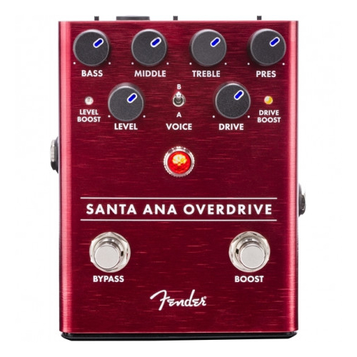 Педаль для электрогитары Fender SANTA ANA OVERDRIVE PEDAL #1 - фото 1