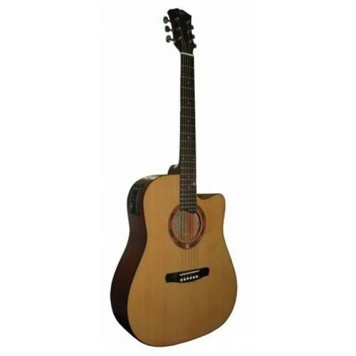 Электроакустическая гитара Woodcraft DW-336CEQ/NA #2 - фото 2