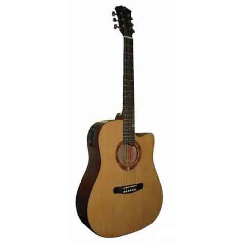 Электроакустическая гитара Woodcraft DW-336CEQ/NA #2 - фото 2
