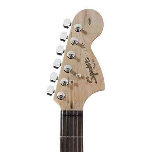 Электрогитара Fender SQUIER AFFINITY STRATOCASTER HSS LRL OLYMPIC WHITE #5 - фото 5
