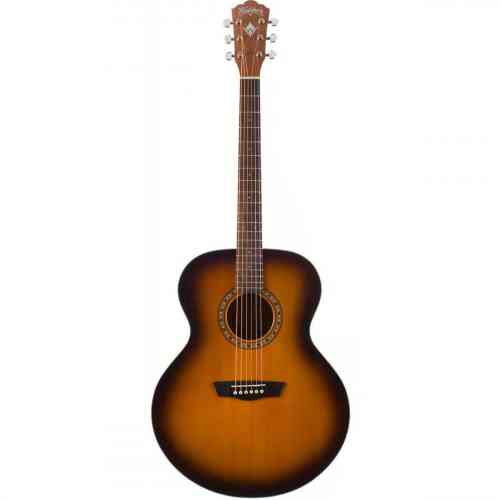 Электроакустическая гитара Washburn WMJ7S-ATBM MiniJumbo #2 - фото 2