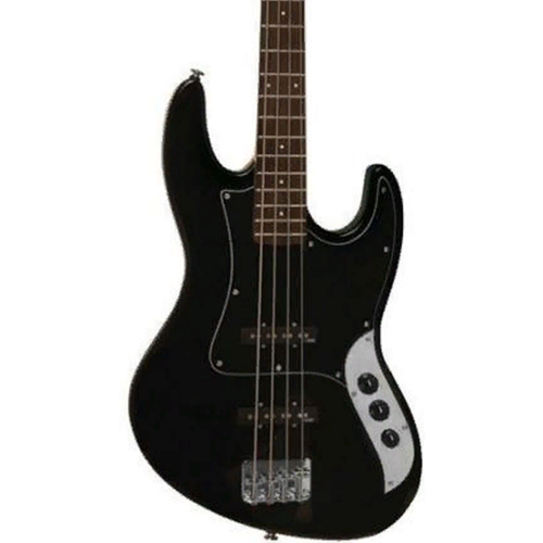 Бас-гитара VGS Select VJ-100 RoadCruiser Bass Charcoal Black #1 - фото 1