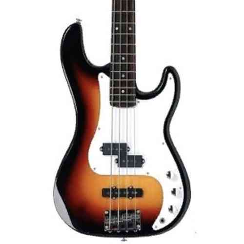 Бас-гитара Tenson California PJ Standard 3-tone Sunburst #1 - фото 1