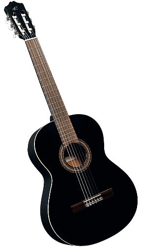 Классическая гитара Cuenca 10 Black Satin #1 - фото 1