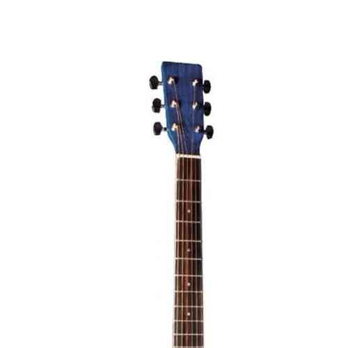 Электроакустическая гитара VGS D10 CE Dreadnought Cutaway Blueburst #3 - фото 3