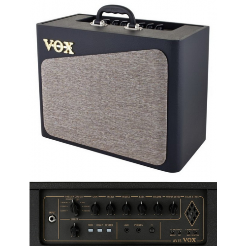 Комбоусилитель для электрогитары VOX AV15 #1 - фото 1